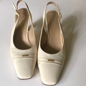 St John sling backs